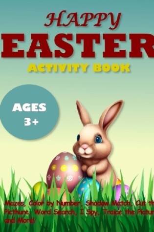 Cover of Easter activity book for kids