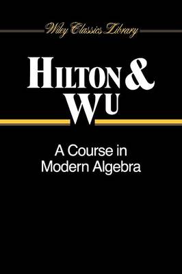 Cover of A Course in Modern Algebra