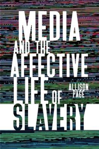 Cover of Media and the Affective Life of Slavery