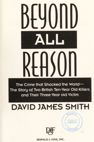 Cover of Beyond All Reason