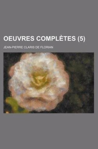 Cover of Oeuvres Completes (5 )
