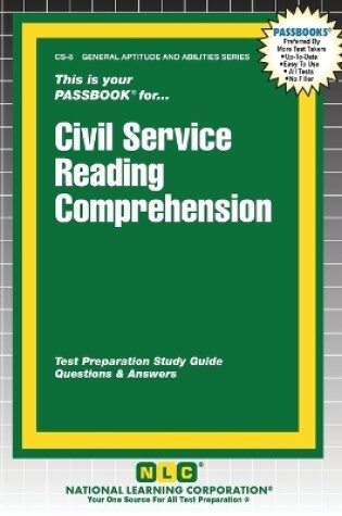 Cover of Civil Service Reading Comprehension