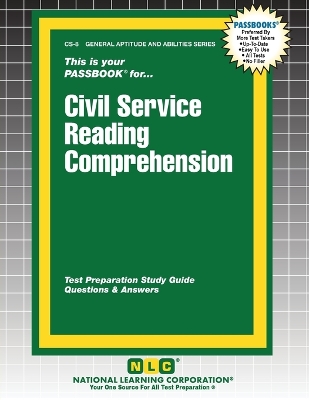 Cover of Civil Service Reading Comprehension