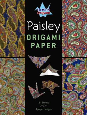 Book cover for Paisley Origami Paper