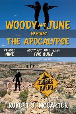 Book cover for Woody and June versus Two Guns