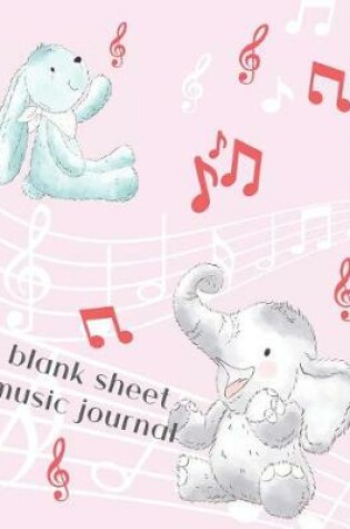 Cover of Blank Sheet Music Journal