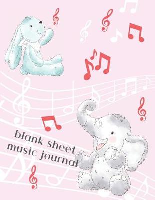 Book cover for Blank Sheet Music Journal