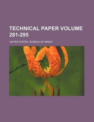 Book cover for Technical Paper Volume 281-295