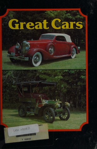 Book cover for Great Cars