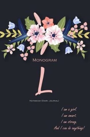Cover of Monogram 'L' Notebook (Diary, Journal)