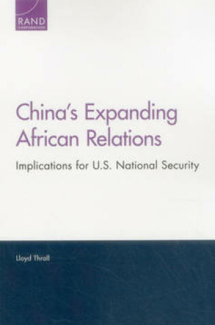 Cover of China's Expanding African Relations