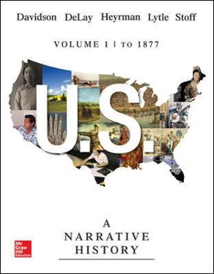 Book cover for US: A Narrative History Volume 1: To 1877