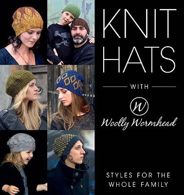 Book cover for Knit Hats with Woolly Wormhead