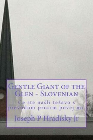 Cover of Gentle Giant of the Glen - Slovenian