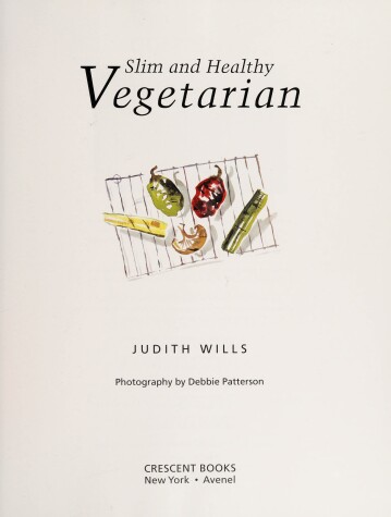 Book cover for Slim & Healthy Vegetarian