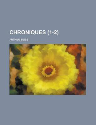 Book cover for Chroniques (1-2)