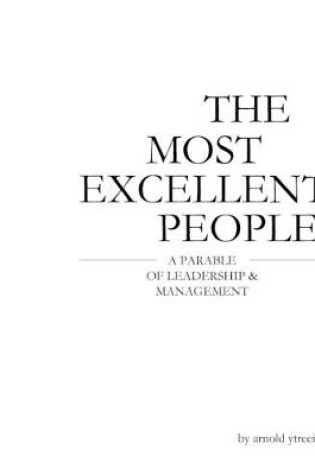 Cover of The Most Excellent People