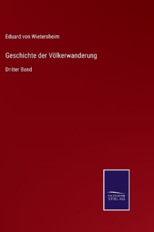 Cover of Geschichte der Völkerwanderung