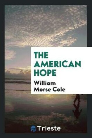 Cover of The American Hope