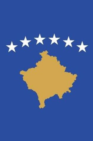 Cover of Kosovo Travel Journal - Kosovo Flag Notebook - Kosovan Flag Book