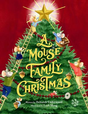 Book cover for A Mouse Family Christmas