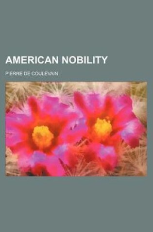 Cover of American Nobility