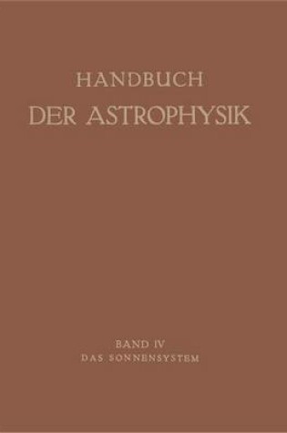 Cover of Das Sonnensystem