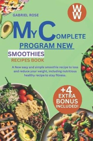 Cover of My complete program new smoothies recipes book