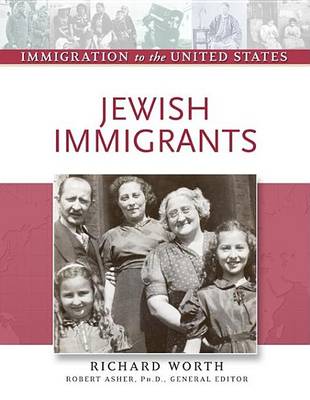 Book cover for Jewish Immigrants. Immigration to the United States.