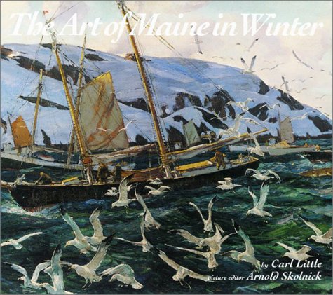 Book cover for The Art of Maine in Winter