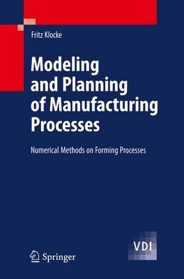 Book cover for Modeling and Planning of Manufacturing Processes