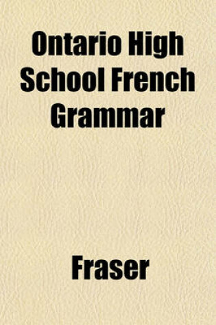 Cover of Ontario High School French Grammar