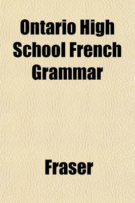 Book cover for Ontario High School French Grammar