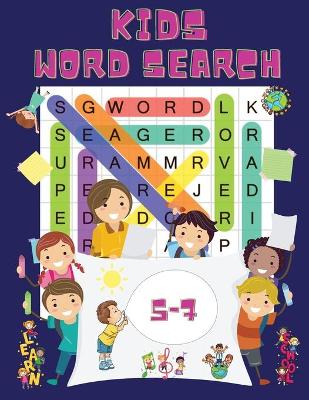 Book cover for Kids Word Search Ages 5-7