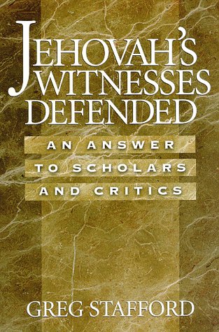 Cover of Jehovah's Witnesses Defended