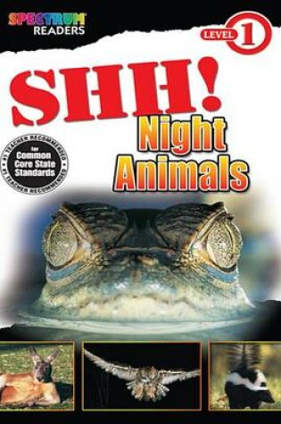 Cover of Shh! Night Animals