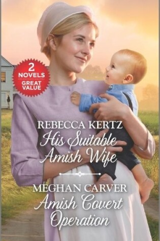 Cover of His Suitable Amish Wife and Amish Covert Operation