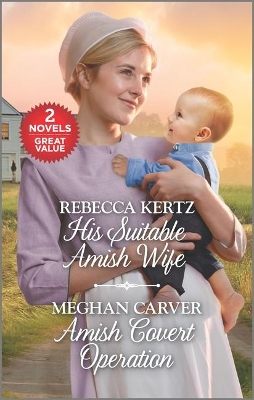 Book cover for His Suitable Amish Wife and Amish Covert Operation