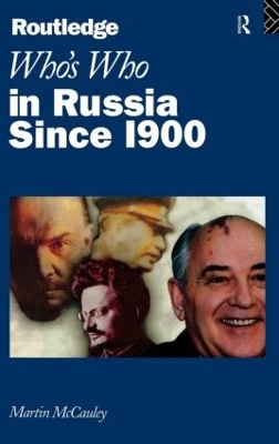 Cover of Who's Who in Russia since 1900