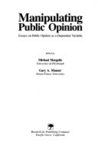 Cover of Manipulating Public Opinion