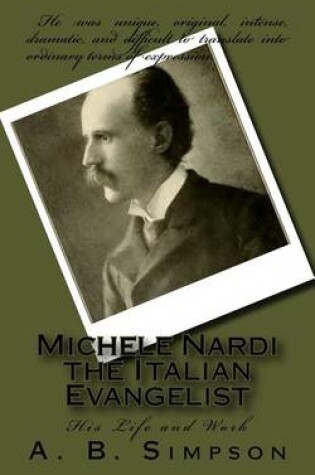Cover of Michele Nardi the Italian Evangelist