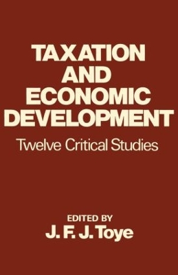 Book cover for Taxation and Economic Development