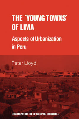 Book cover for The 'young towns' of Lima