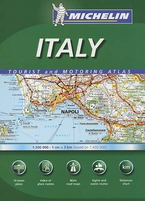 Cover of Michelin Italy Tourist and Motoring Atlas