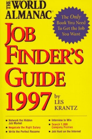 Cover of The World Almanac Job Finder's Guide 1977