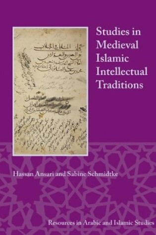 Cover of Studies in Medieval Islamic Intellectual Traditions