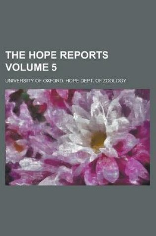 Cover of The Hope Reports (V. 3 1902)