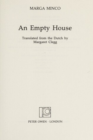 Cover of An Empty House