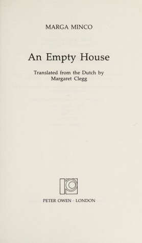 Book cover for An Empty House