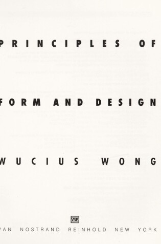 Cover of Principles of Form and Design